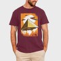 Ufo Pyramid, Tricou Barbati (Unisex)