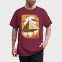 Ufo Pyramid, Tricou Barbati (Unisex)