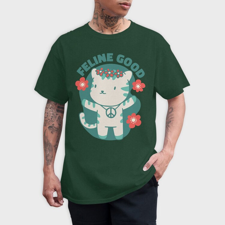 Feline Good, Tricou Barbati (Unisex)