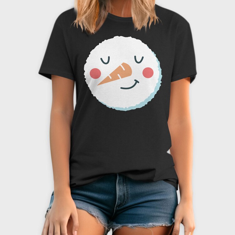 Christmas Snowman Faces 10, Tricou Barbati (Unisex)