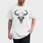 Cow Skull, Tricou Barbati (Unisex)