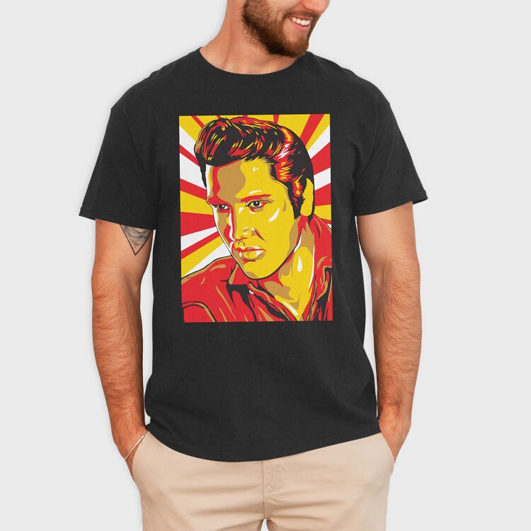 Elvis Presley, Tricou Barbati (Unisex)