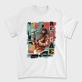 Reggae Musician Abstract Music, Tricou Barbati (Unisex)