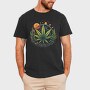 Cannabis Planets, Tricou Barbati (Unisex)