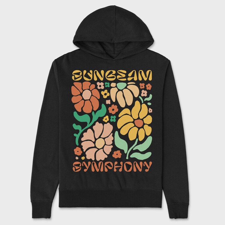 Sunbeam Symphony Spring, Hanorac Oversize Barbati (Unisex)