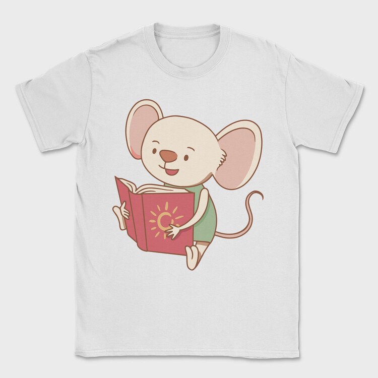 Sunshine Mouse Reader, Tricou Barbati (Unisex)