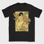 Girl And Cat, Tricou Barbati (Unisex)
