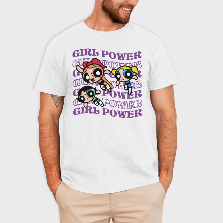The Powerpuff Girls 4, Tricou Barbati (Unisex)