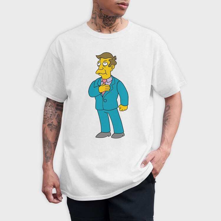 Principal Skinner, Tricou Barbati (Unisex)