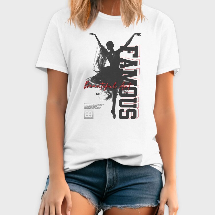 Famous 1, Tricou Barbati (Unisex)