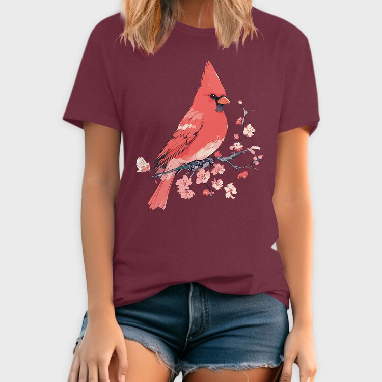 Bird Blossom, Tricou Barbati (Unisex)