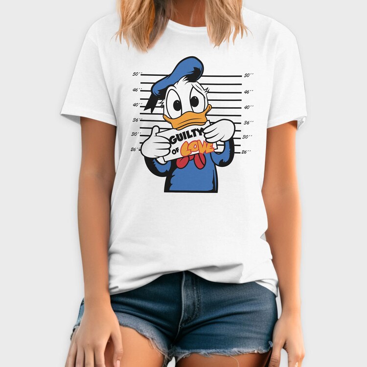 Prisoner Donald Duck, Tricou Barbati (Unisex)