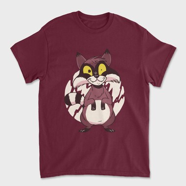 Racoon Cartoon, Tricou Barbati (Unisex)
