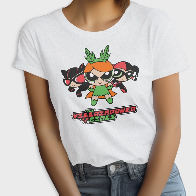 The Powerpuff Girls Catwoman Harley, Tricou Femei