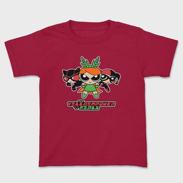 The Powerpuff Girls Catwoman Harley, Tricou Copii