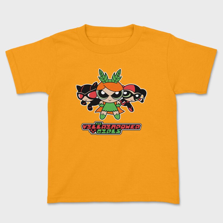 The Powerpuff Girls Catwoman Harley, Tricou Copii
