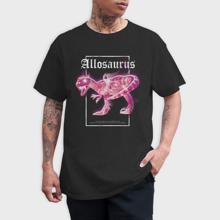 Spirit Allosaurus, Tricou Barbati (Unisex)