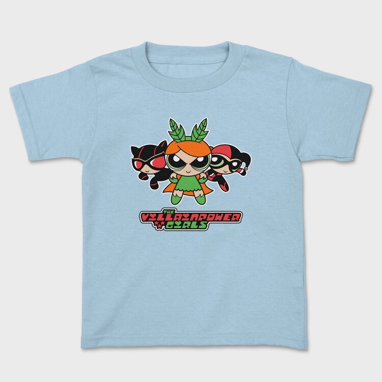 The Powerpuff Girls Catwoman Harley, Tricou Copii