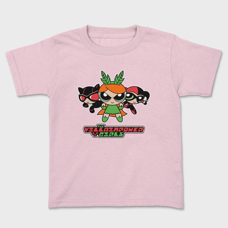 The Powerpuff Girls Catwoman Harley, Tricou Copii