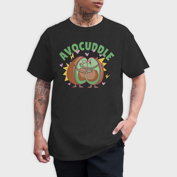 Avocuddle, Tricou Barbati (Unisex)