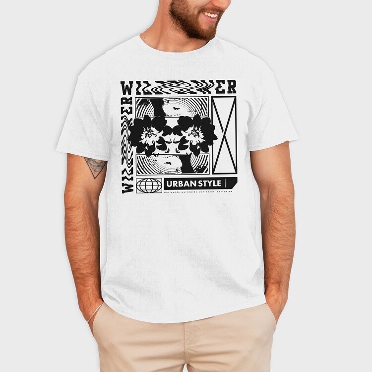 Flower 1, Tricou Barbati (Unisex)