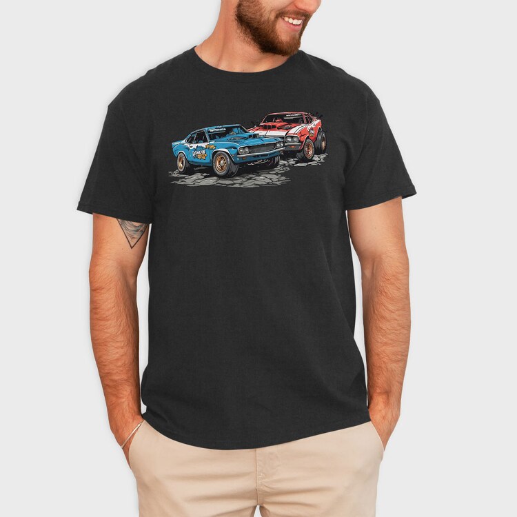 Derby Cars, Tricou Barbati (Unisex)