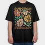 Sunbeam Symphony Spring, Tricou Oversize Barbati (Unisex)