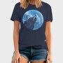 Moon Wolf, Tricou Barbati (Unisex)