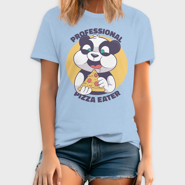 Panda Pizza, Tricou Barbati (Unisex)