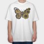 Sunflower Butterfly, Tricou Oversize Barbati (Unisex)