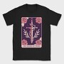 Sword And Roses Mystical Tarot Card The Sword Of Roses 11, Tricou Barbati (Unisex)