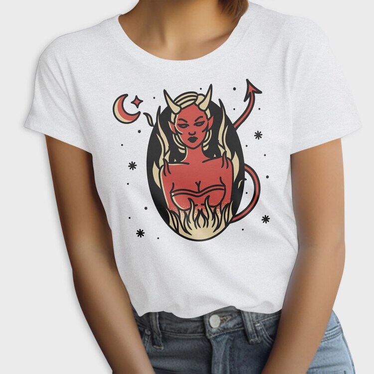 Devil Girl, Tricou Femei