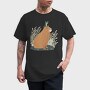Capybara and Frog, Tricou Barbati (Unisex)