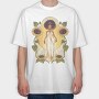 Sunflower Princess Fairy Tale, Tricou Oversize Barbati (Unisex)