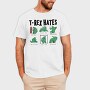 Trex Hates, Tricou Barbati (Unisex)
