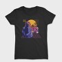 Synthwave Motorcyclist, Tricou Femei