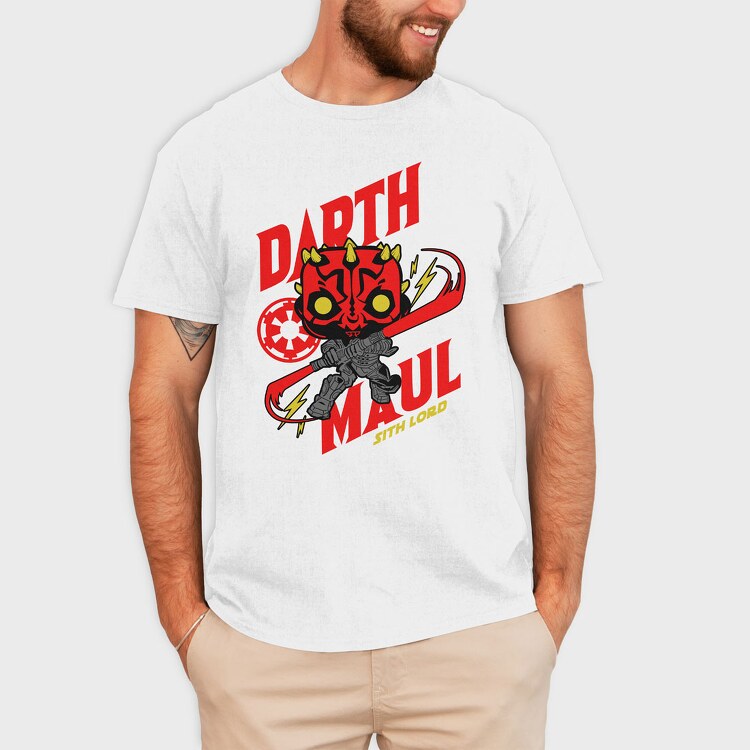 Funko Darth Maul, Tricou Barbati (Unisex)