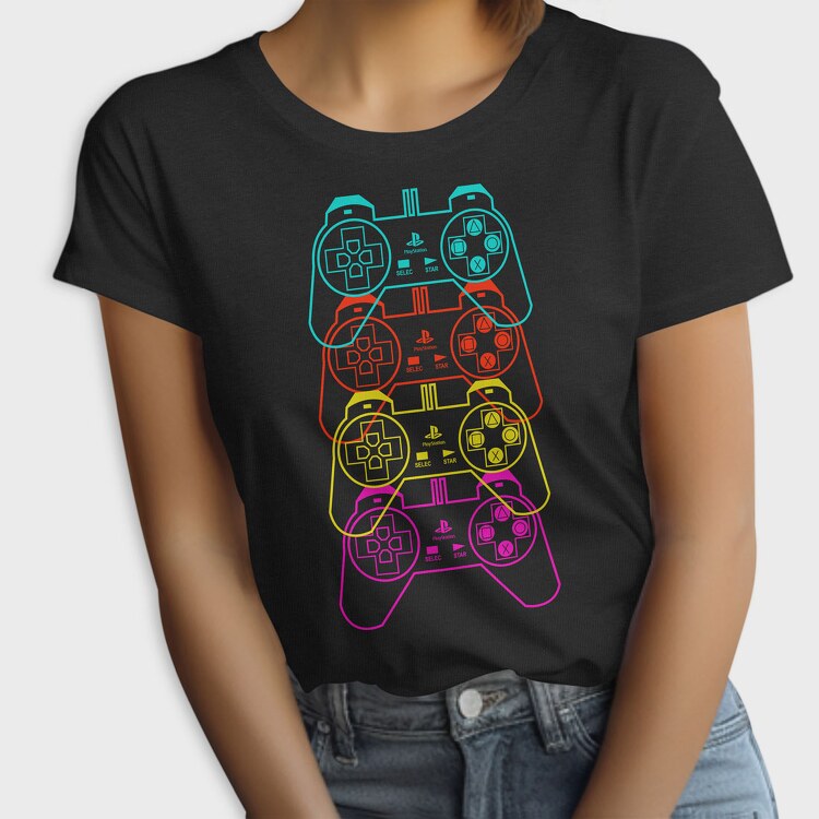 Retro Controller, Tricou Femei