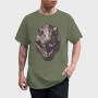 Trex Missing Tooth, Tricou Barbati (Unisex)