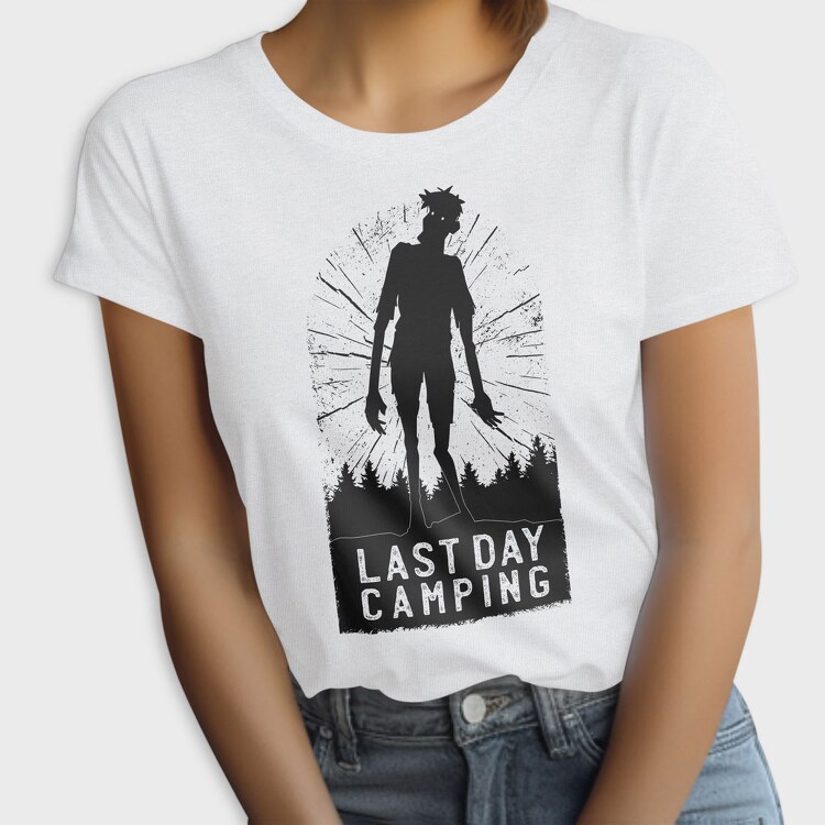 Last Day Camping Zombie, Tricou Femei
