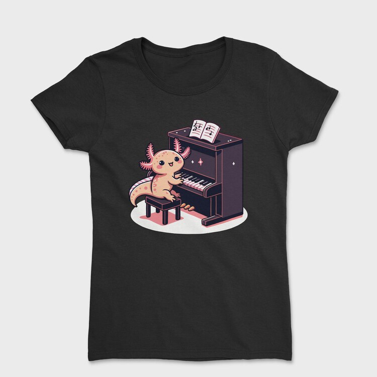 Axolotl Pianist, Tricou Femei