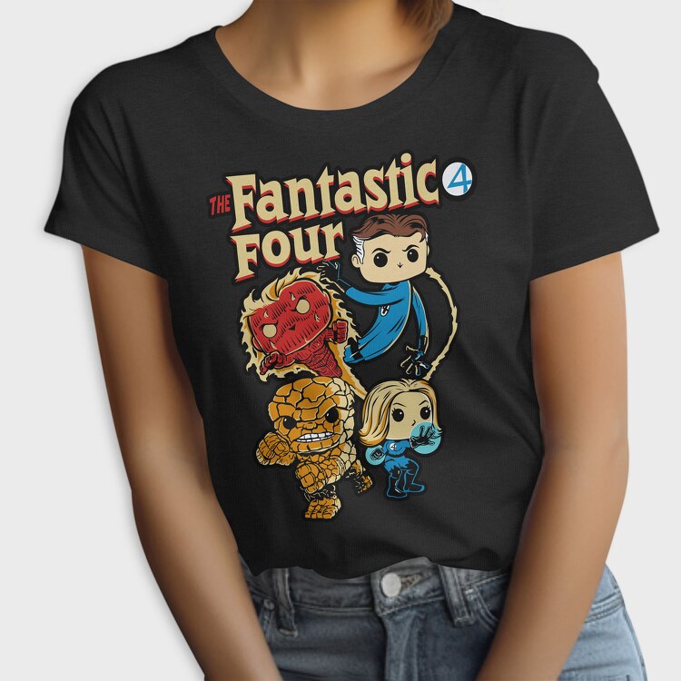Funko Marvel fantastic four, Tricou Femei