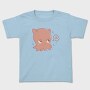 Kawaii Flap Jack Octopus, Tricou Copii