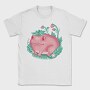 Kawaii Strawberry Happy Frog, Tricou Barbati (Unisex)