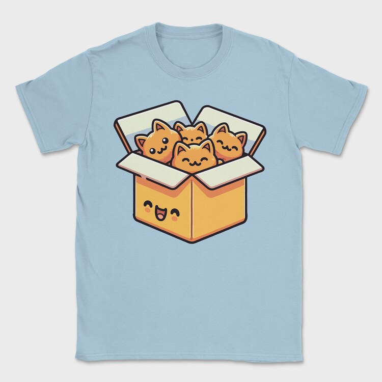 Kitten Nuggets Box, Tricou Barbati (Unisex)