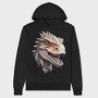 Dinosaur Hea, Hanorac Oversize Barbati (Unisex)