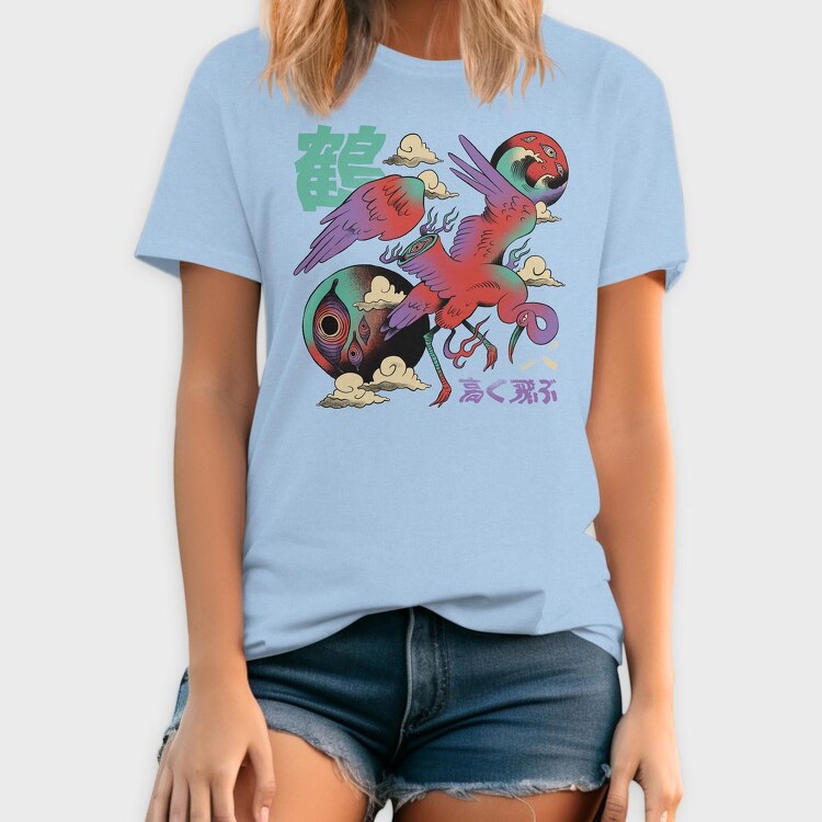 Psychedelic Japanese 01, Tricou Barbati (Unisex)