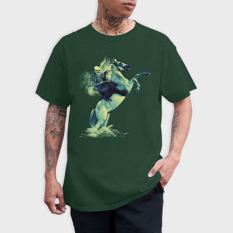 Ghost Cowboy, Tricou Barbati (Unisex)