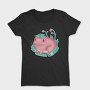Kawaii Strawberry Happy Frog, Tricou Femei