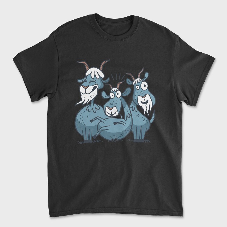 Crazygoats, Tricou Barbati (Unisex)